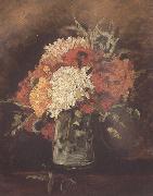 Vincent Van Gogh Vase with Carnations (nn04) oil painting artist